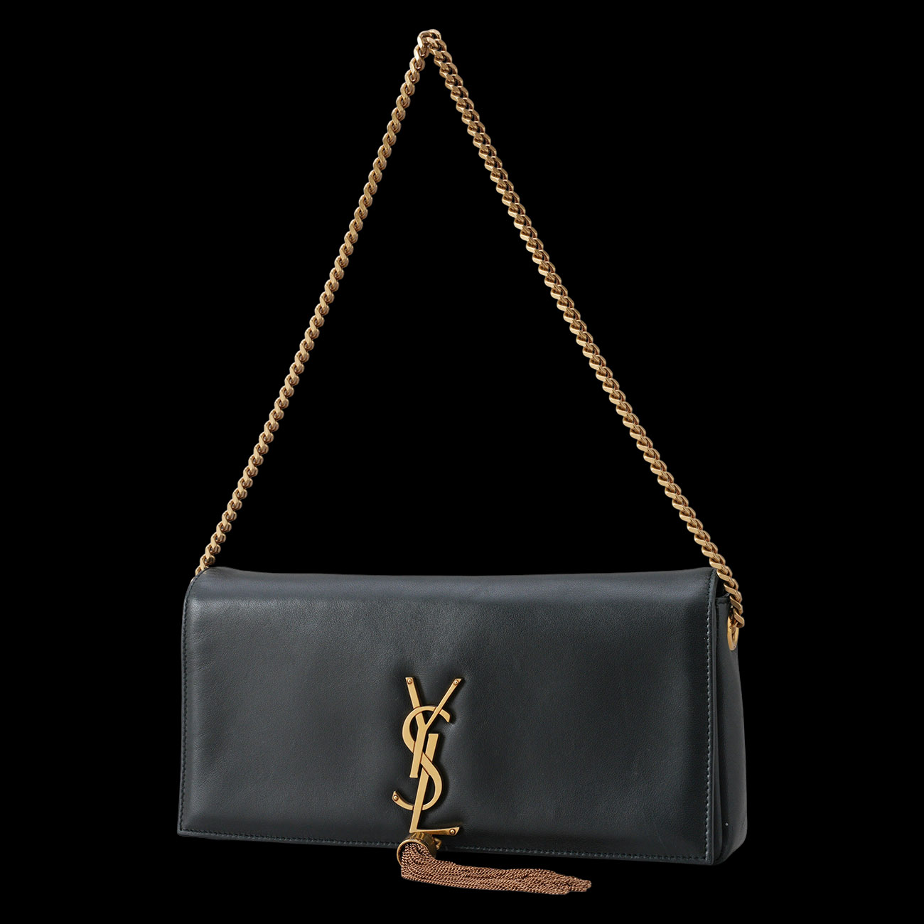 YVES SAINT LAURENT(USED)생로랑 604276 케이트 테슬 크로스백